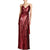 Vestido Halston Rojo Talla M en Renta