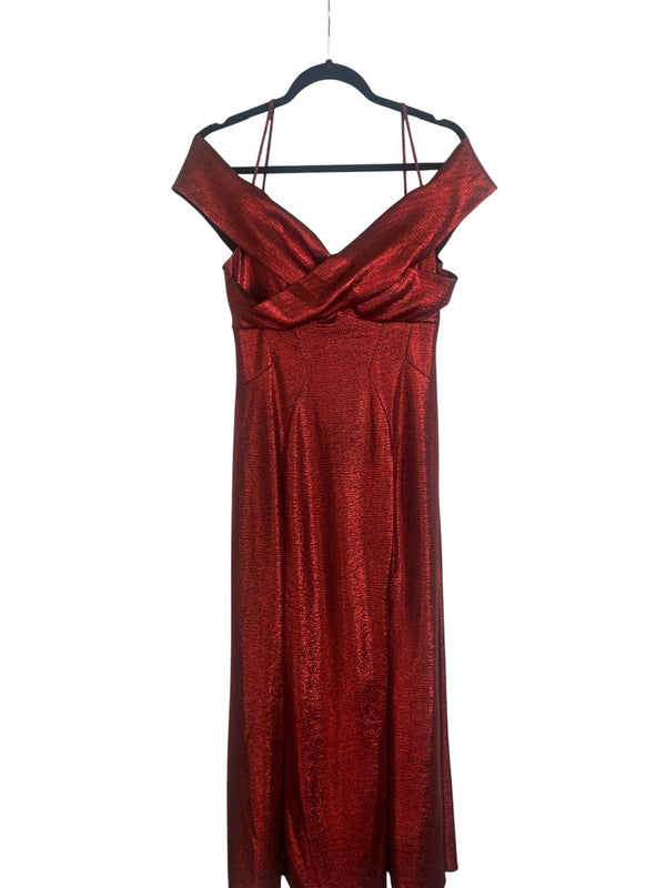 Vestido Nightway Rojo Talla S/M e Renta