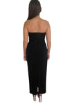 Vestido Jovani Negro Talla S en Renta