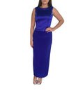 Vestido Carlo Giovanni Azul Talla S en Renta