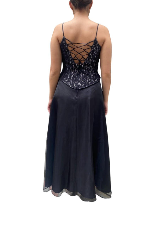 Vestido Jovani Negro Talla S en Renta