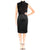 Vestido V Wang Negro Talla 6