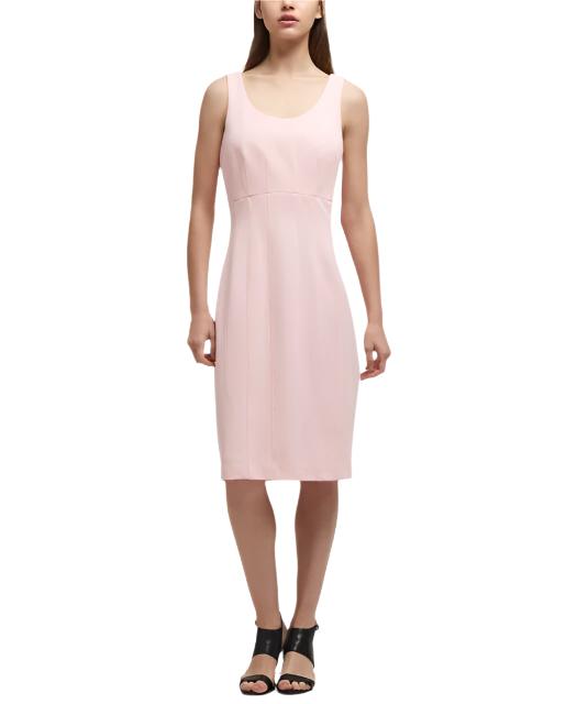 Vestido Corto DKNY Rosa Talla XS en Renta